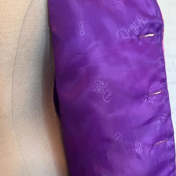 Tie Dyed Vest - Unisex - Purples & Pinks - Size Medium - Picture 6 of 11